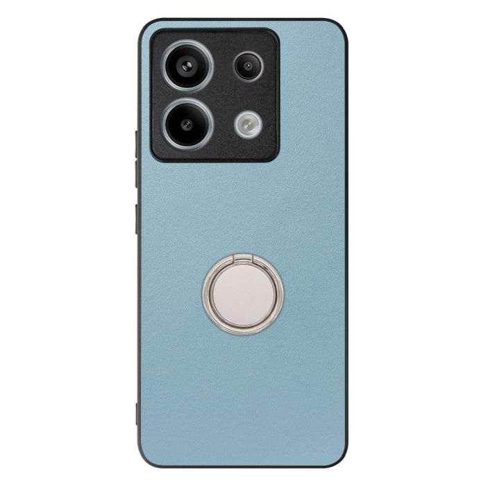 [ LOOF RING-SHELL (シンプル Ver.) ] Redmi Note 13 Pro 5G  スマホケース 背面 ケース カバー ハードケース スマホリング リング付き 本革 ストラップホール [ Redmi Note 13 Pro 5G ]
