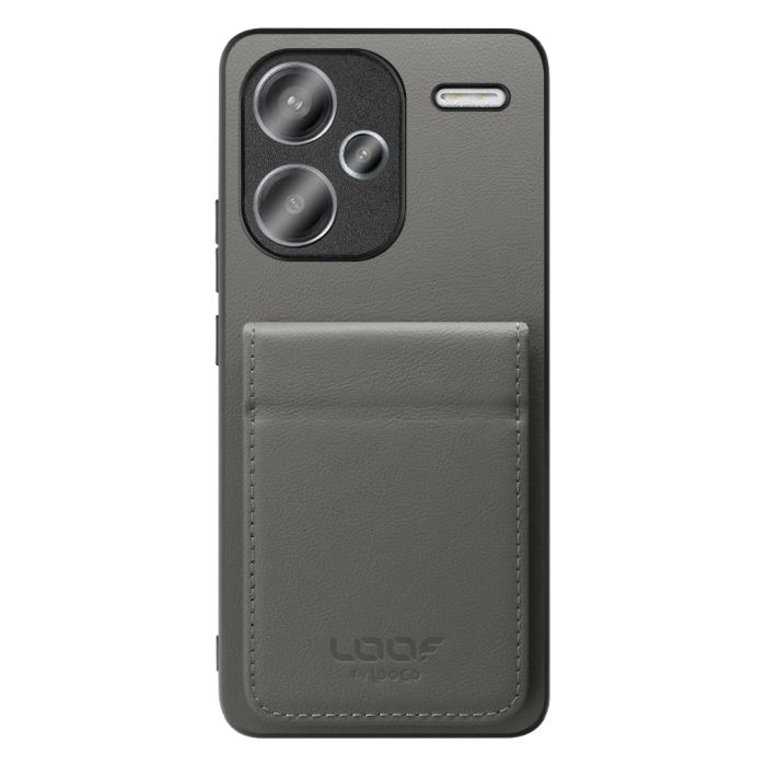 [ LOOF FOLD ] Xiaomi Redmi Note 13 Pro+ 5G  ケース 背面 カード収納 カード入れ カードポケット カバー スマホケース 薄型 大容量 本革 [ Redmi Note 13 Pro+ 5G ]