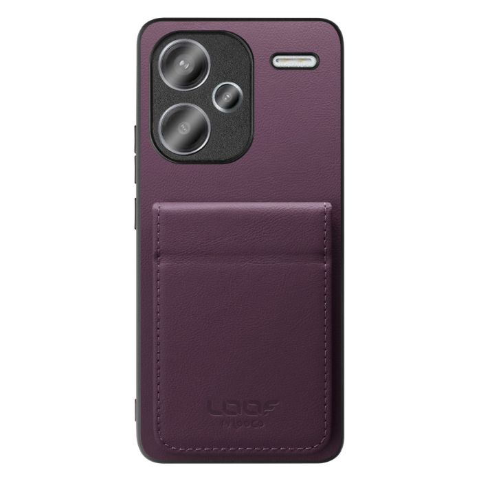 [ LOOF FOLD ] Xiaomi Redmi Note 13 Pro+ 5G  ケース 背面 カード収納 カード入れ カードポケット カバー スマホケース 薄型 大容量 本革 [ Redmi Note 13 Pro+ 5G ]