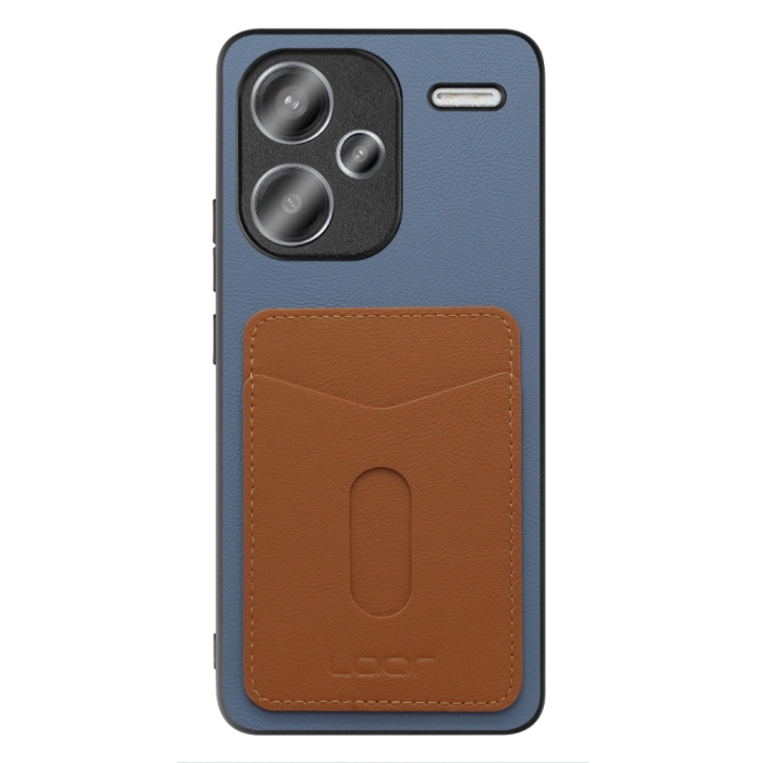 [ LOOF PASS-SHELL (LEATHER Ver.) スライド ] Xiaomi Redmi Note 13 Pro+ 5G  スマホケース 背面 ケース カバー ハードケース カード収納 カードホルダー ストラップホール [ Redmi Note 13 Pro+ 5G ]