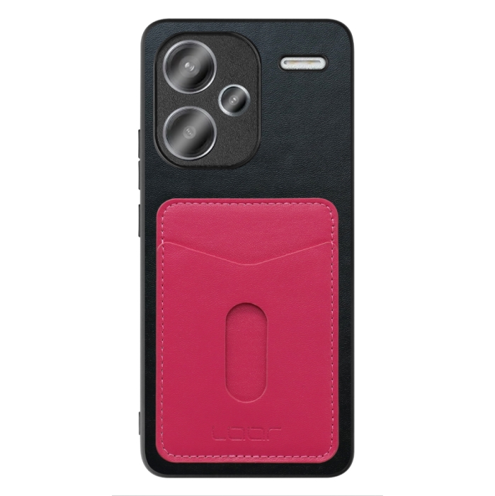 [ LOOF PASS-SHELL スライド] Xiaomi Redmi Note 13 Pro+ 5G  スマホケース 背面 ケース カバー ハードケース カード収納 カードホルダー ストラップホール [ Redmi Note 13 Pro+ 5G ]