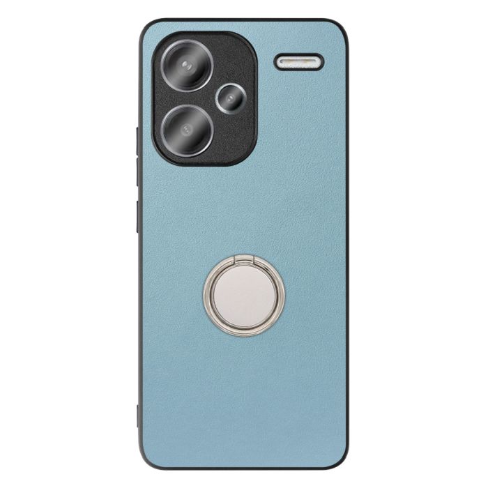 [ LOOF RING-SHELL (シンプル Ver.) ] Xiaomi Redmi Note 13 Pro+ 5G  スマホケース 背面 ケース カバー ハードケース スマホリング リング付き 本革 ストラップホール [ Redmi Note 13 Pro+ 5G ]