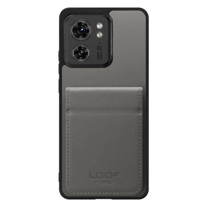 [ LOOF FOLD ] motorola edge 40  ケース 背面 カード収納 カード入れ カードポケット カバー スマホケース 薄型 大容量 本革 [ motorola edge 40 ]