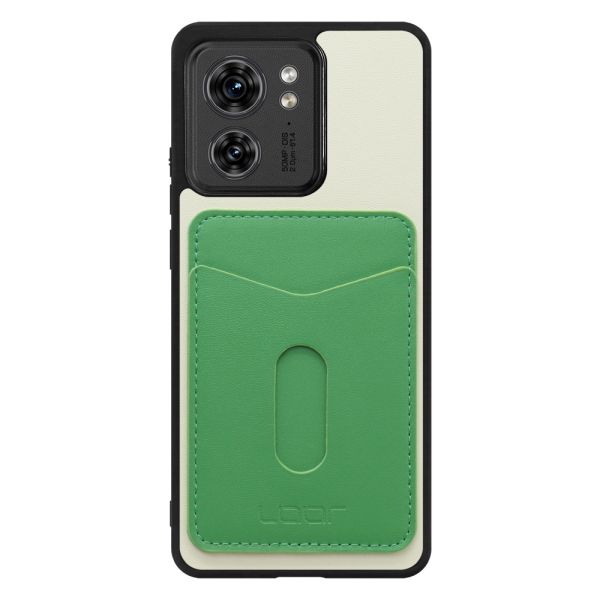 [ LOOF PASS-SHELL スライド] motorola edge 40  スマホケース 背面 ケース カバー ハードケース カード収納 カードホルダー ストラップホール [ motorola edge 40 ]
