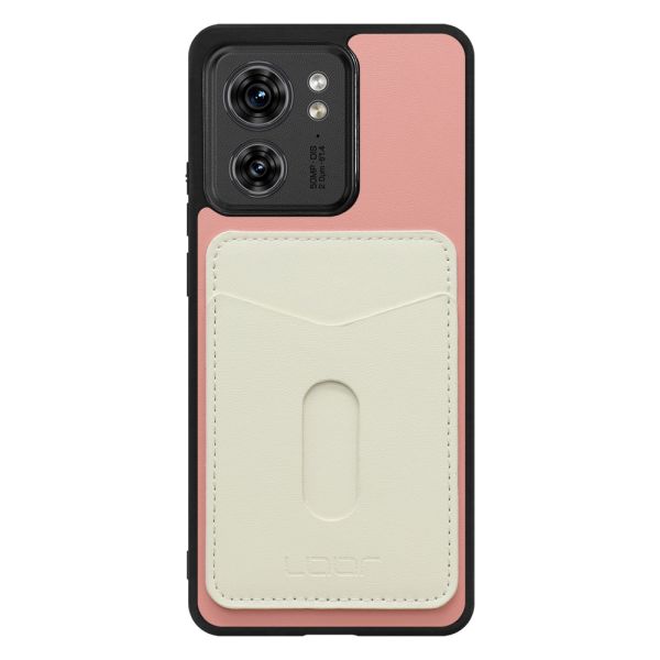 [ LOOF PASS-SHELL スライド] motorola edge 40  スマホケース 背面 ケース カバー ハードケース カード収納 カードホルダー ストラップホール [ motorola edge 40 ]
