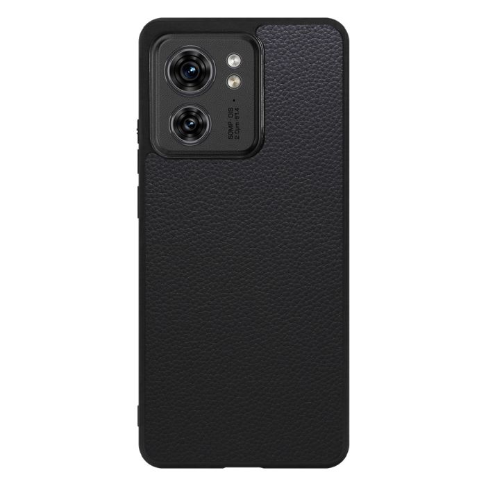 [ LOOF LUXURY-SHELL ] motorola edge 40  スマホケース 背面 ケース カバー ハードケース 本革 ストラップホール [ motorola edge 40 ]