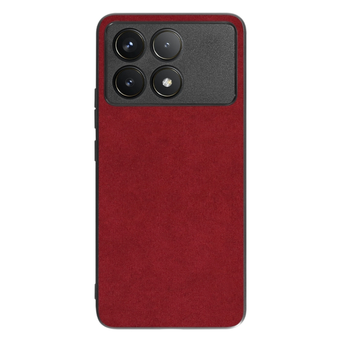 [ LOOF ALCANTARA-SHELL ] POCO F6 Pro  ケース カバー スマホケース アルカンターラ シンプル ストラップホール [ POCO F6 Pro ]