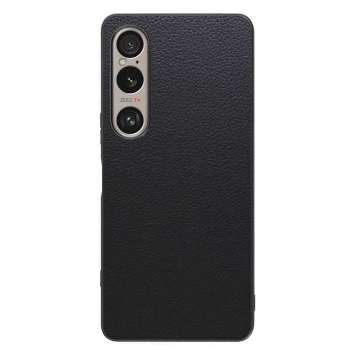 [ LOOF LUXURY-SHELL ] Xperia 1 VI  スマホケース 背面 ケース カバー ハードケース 本革 ストラップホール [ Xperia 1 VI ]