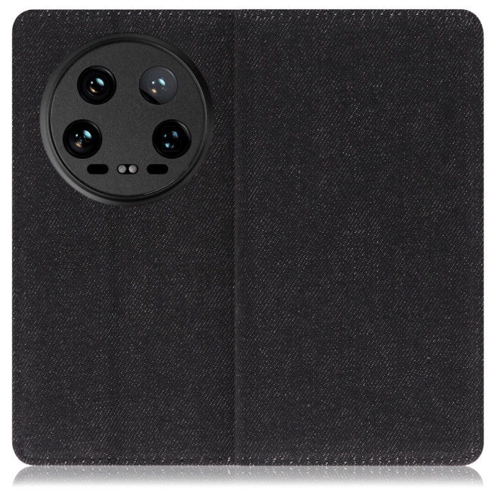 [ LOOF DENIM ] Xiaomi 14 Ultra  スマホケース ケース カバー 手帳型ケース カード収納 マグネット付き デニム ベルトなし [ Xiaomi 14 Ultra ]