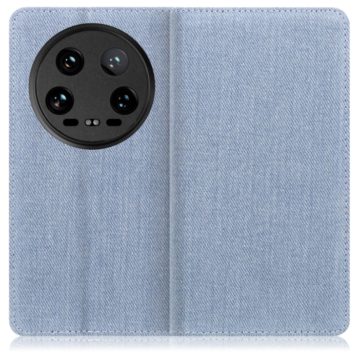 [ LOOF DENIM ] Xiaomi 14 Ultra  スマホケース ケース カバー 手帳型ケース カード収納 マグネット付き デニム ベルトなし [ Xiaomi 14 Ultra ]