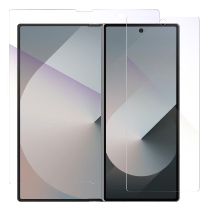 LOOF Galaxy Z Fold6 保護フィルム クリア/マット/ブルーライトカット 簡単貼り付け 画面保護 ソフトフィルム 気泡なし 傷防止 割れ防止 高透過率 [ Galaxy Z Fold6 ]