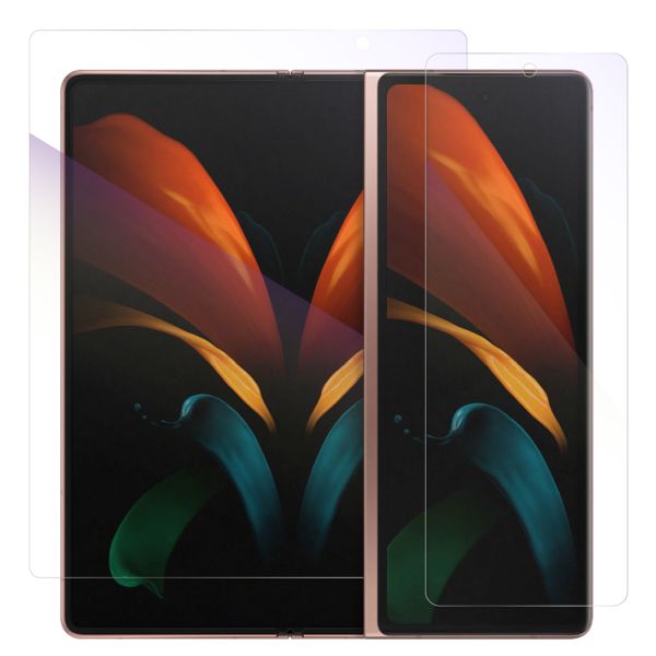 LOOF Galaxy Z Fold2 5G 保護フィルム クリア/マット/ブルーライトカット 簡単貼り付け 画面保護 ソフトフィルム 気泡なし 傷防止 割れ防止 高透過率 [ Galaxy Z Fold2 5G ]