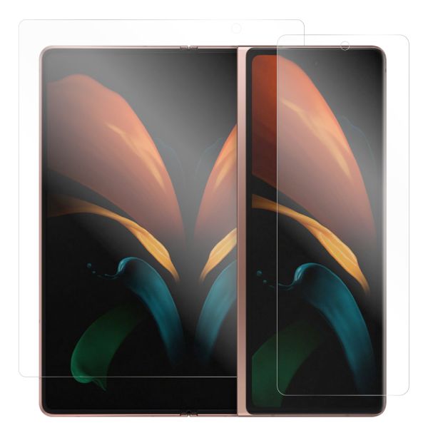 LOOF Galaxy Z Fold2 5G 保護フィルム クリア/マット/ブルーライトカット 簡単貼り付け 画面保護 ソフトフィルム 気泡なし 傷防止 割れ防止 高透過率 [ Galaxy Z Fold2 5G ]