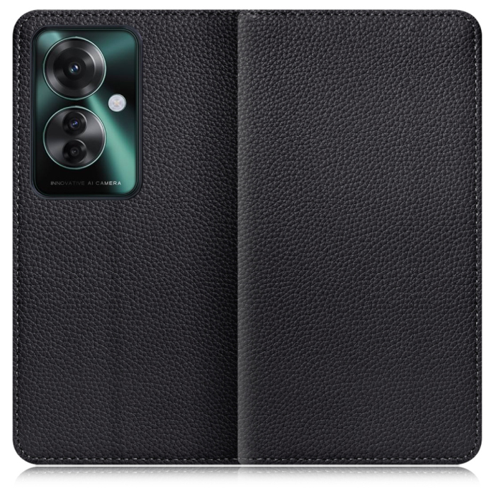 [ LOOF BOOK ] OPPO Reno11 A  スマホケース ケース カバー 手帳型ケース カード収納 本革 マグネットなし ベルトなし [ OPPO Reno11 A ]