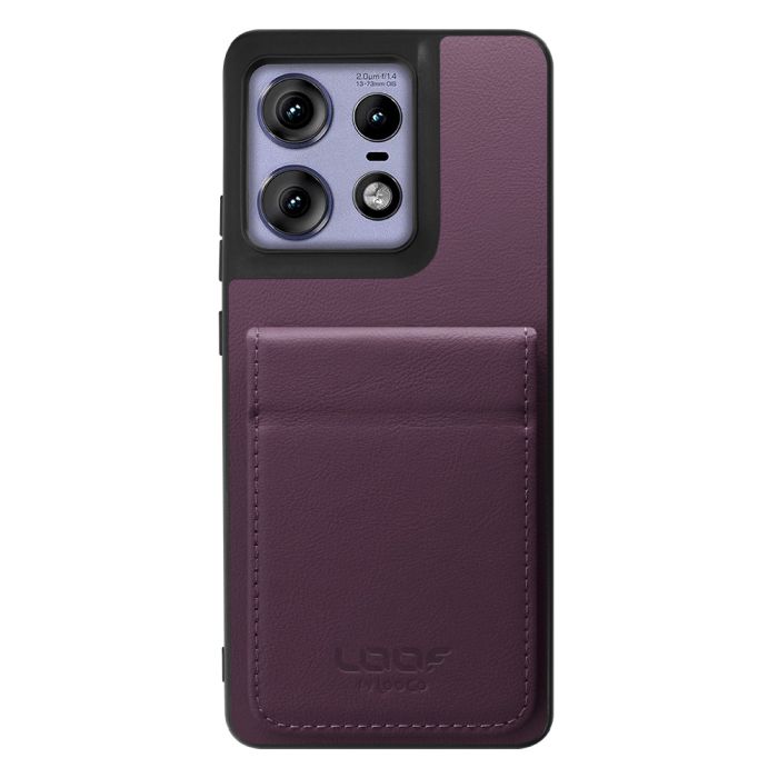 [ LOOF BASIC-SHELL SLIM CARD 2カード ] motorola edge 50 pro / 50s pro  ケース 背面 カード収納 カード入れ カードポケット カバー スマホケース 薄型 大容量 本革 [ motorola edge 50 pro / 50s pro ]