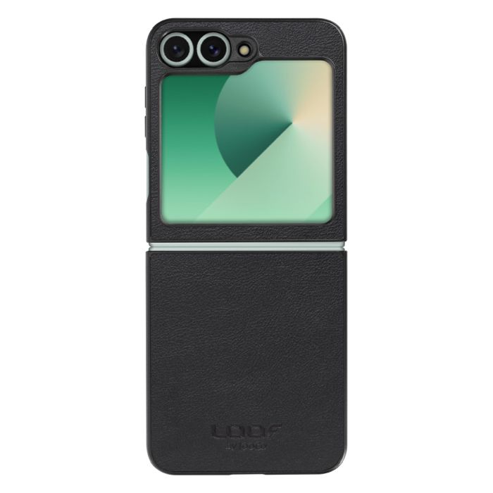 [ LOOF BASIC-SHELL ] Galaxy Z Flip6  ケース カバー スマホケース 本革 レザー シンプル  [ Galaxy Z Flip6 ]