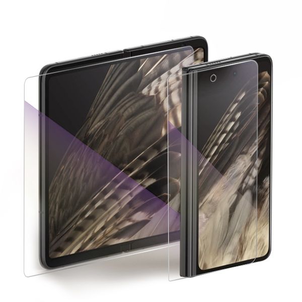 LOOF Google Pixel Fold 保護フィルム クリア/マット/ブルーライトカット 簡単貼り付け 画面保護 ソフトフィルム 気泡なし 傷防止 割れ防止 高透過率 [ Google Pixel Fold ]