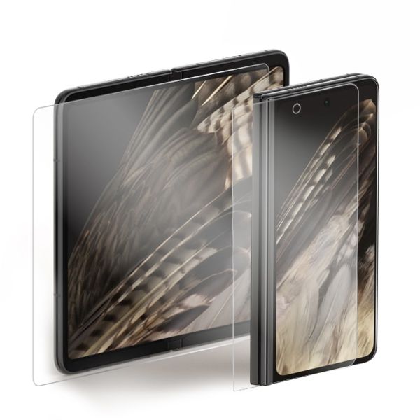 LOOF Google Pixel Fold 保護フィルム クリア/マット/ブルーライトカット 簡単貼り付け 画面保護 ソフトフィルム 気泡なし 傷防止 割れ防止 高透過率 [ Google Pixel Fold ]
