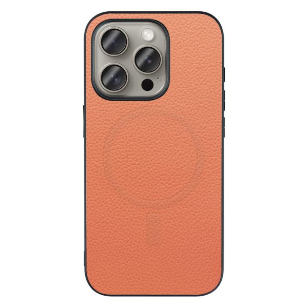 [ LOOF LUXURY-SHELL MagSafe対応 ] iPhone 15 Pro iPhone15 Pro アイフォン15 プロ iPhone 15 Pro 15Pro アイフォン 15 スマホケース 背面 ケース カバー ハードケース 本革 ストラップホール [ iPhone 15 Pro ]