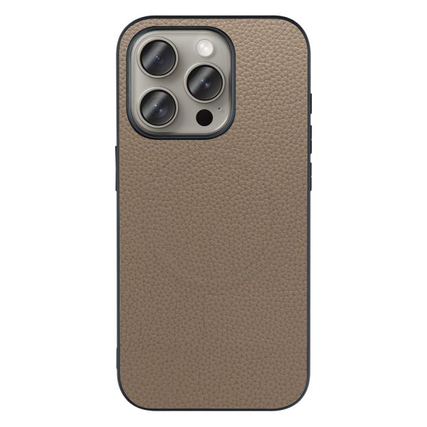 [ LOOF LUXURY-SHELL MagSafe対応 ] iPhone 15 Pro iPhone15 Pro アイフォン15 プロ iPhone 15 Pro 15Pro アイフォン 15 スマホケース 背面 ケース カバー ハードケース 本革 ストラップホール [ iPhone 15 Pro ]
