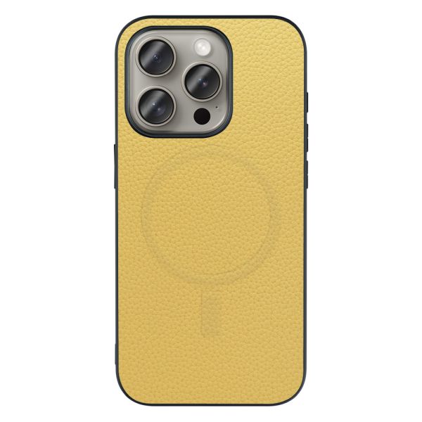 [ LOOF LUXURY-SHELL MagSafe対応 ] iPhone 15 Pro iPhone15 Pro アイフォン15 プロ iPhone 15 Pro 15Pro アイフォン 15 スマホケース 背面 ケース カバー ハードケース 本革 ストラップホール [ iPhone 15 Pro ]