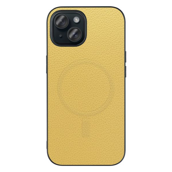 [ LOOF LUXURY-SHELL MagSafe対応 ] iPhone 15 iPhone15 アイフォン15 iPhone 15 アイフォン 15 スマホケース 背面 ケース カバー ハードケース 本革 ストラップホール [ iPhone 15 ]