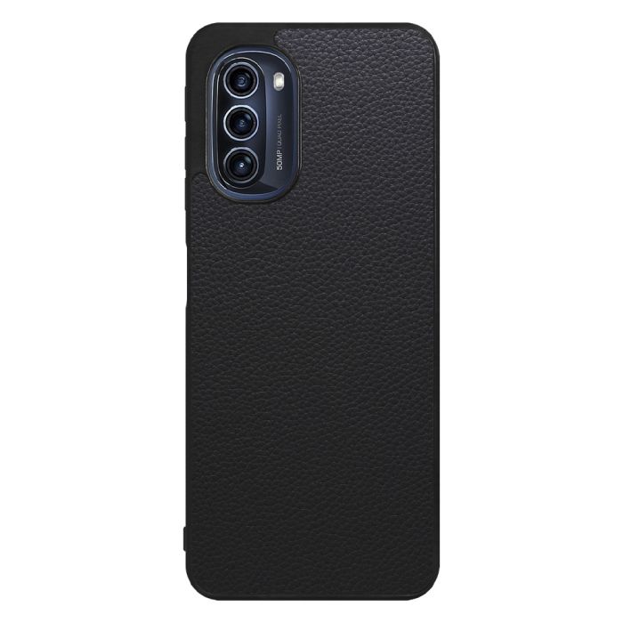 [ LOOF LUXURY-SHELL ] moto g52j 5G motog52j5g motog52j スマホケース 背面 ケース カバー ハードケース 本革 ストラップホール [ moto g52j 5G ]