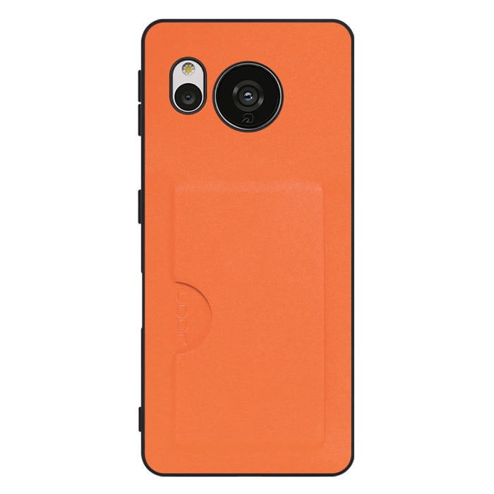 [ LOOF SKIN SLIM-SLOT ] AQUOS sense7 sense 7 スマホケース 背面 ケース カバー ハードケース カード収納 PUレザー ストラップホール [ AQUOS sense7 ]