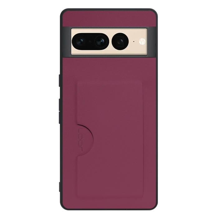 [ LOOF SKIN SLIM-SLOT ] Google pixel 7 Pro googlepixel7pro 7pro プロ ピクセル7pro スマホケース 背面 ケース カバー ハードケース カード収納 PUレザー ストラップホール [ Google Pixel 7 Pro ]