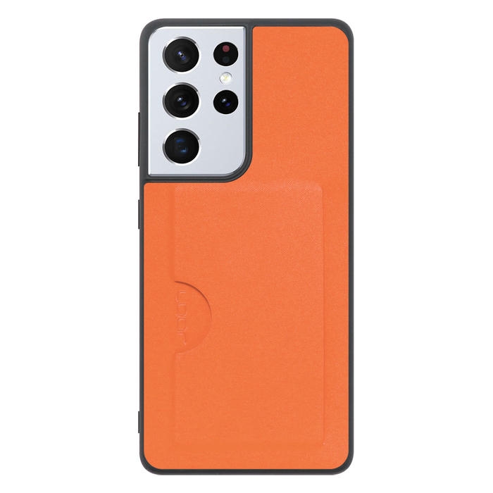 [ LOOF SKIN SLIM-SLOT ] Galaxy S21 Ultra 5G SC-52B s21ultra5g s21ultra スマホケース 背面 ケース カバー ハードケース カード収納 PUレザー ストラップホール [ Galaxy S21 Ultra 5G ]
