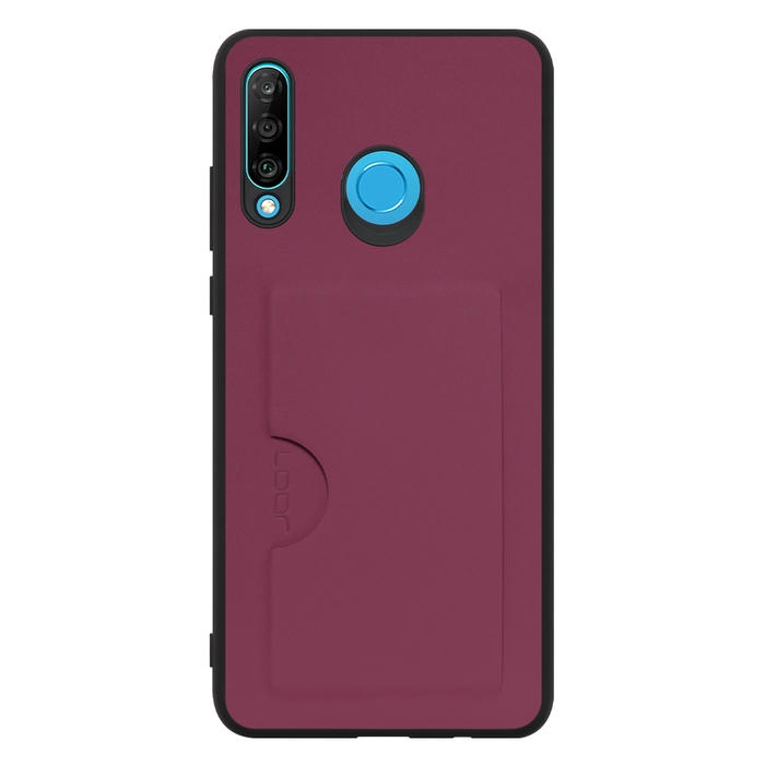 [ LOOF SKIN SLIM-SLOT ] HUAWEI P30 lite / P30 lite Premium p30lite p30litepremium スマホケース 背面 ケース カバー ハードケース ストラップホール [ HUAWEI P30 lite / lite Premium ]