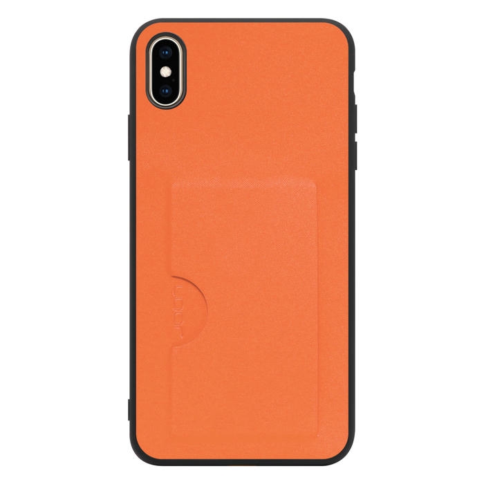 [ LOOF SKIN SLIM-SLOT ] iPhone XS Max iPhonexsmax xsmax スマホケース 背面 ケース カバー ハードケース カード収納 PUレザー ストラップホール [ iPhone XS Max ]