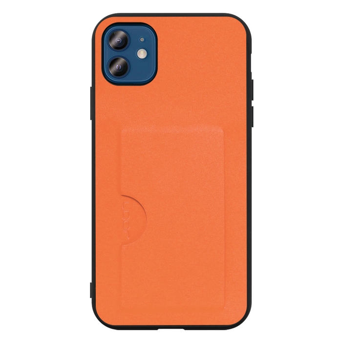 [ LOOF SKIN SLIM-SLOT ] iPhone 12 / 12 Pro iphone12 iphone12pro 12pro 12プロ スマホケース 背面 ケース カバー ハードケース カード収納 PUレザー ストラップホール [ iPhone 12 / 12 Pro ]