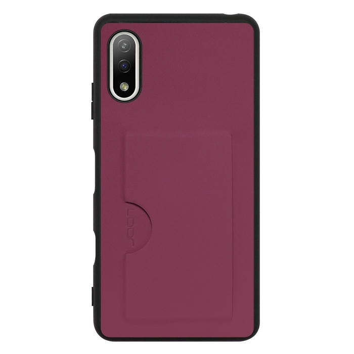 [ LOOF SKIN SLIM-SLOT ] Xperia Ace II SO-41B aceⅡ ace2 スマホケース 背面 ケース カバー ハードケース ストラップホール [ Xperia Ace Ⅱ ]