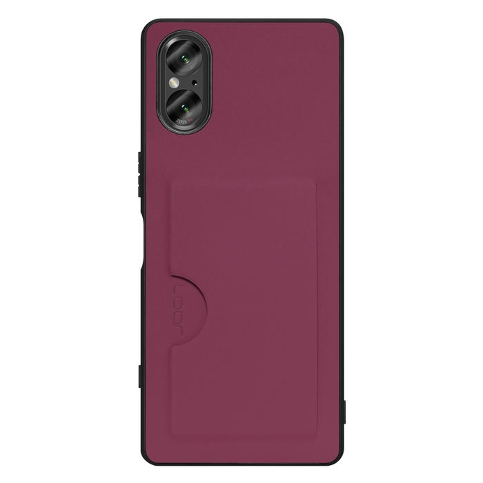 [ LOOF SKIN SLIM-SLOT ] Xperia 5 V SO-53D / SOG12 5V Xperia5V スマホケース 背面 ケース カバー ハードケース ストラップホール [ Xperia 5 V ]
