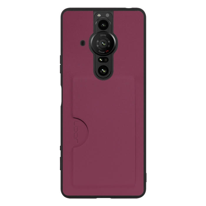 [ LOOF SKIN SLIM-SLOT ] Xperia PRO-I XQ-BE42 proi xperiaproi スマホケース 背面 ケース カバー ハードケース ストラップホール [ Xperia PRO-I ]