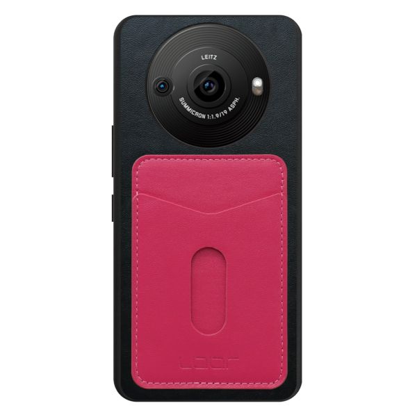 [ LOOF PASS-SHELL スライド] AQUOS R8 pro SH-51D R8pro AQUOSR8pro スマホケース 背面 ケース カバー ハードケース カード収納 カードホルダー ストラップホール [ AQUOS R8 pro ]