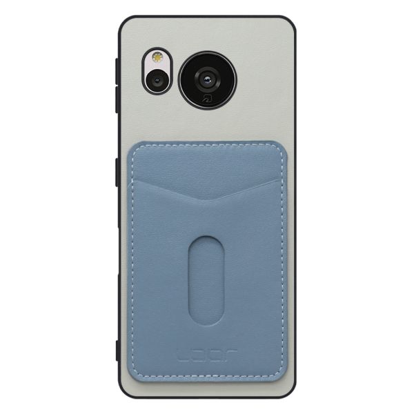 [ LOOF PASS-SHELL スライド] AQUOS sense7 Plus sense7plus 7plus sense 7 スマホケース 背面 ケース カバー ハードケース カード収納 カードホルダー ストラップホール [ AQUOS sense7 Plus ]