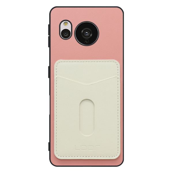 [ LOOF PASS-SHELL スライド] AQUOS sense7 Plus sense7plus 7plus sense 7 スマホケース 背面 ケース カバー ハードケース カード収納 カードホルダー ストラップホール [ AQUOS sense7 Plus ]