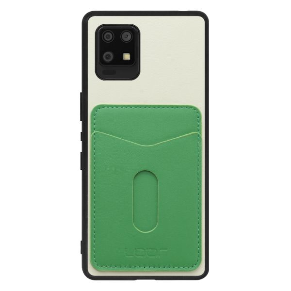 [ LOOF PASS-SHELL スライド] AQUOS zero6 SHG04 zero 6 スマホケース 背面 ケース カバー ハードケース カード収納 カードホルダー ストラップホール [ AQUOS zero6 ]