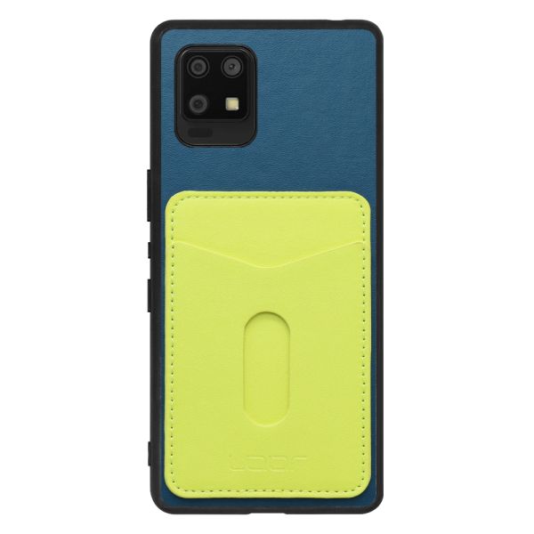 [ LOOF PASS-SHELL スライド] AQUOS zero6 SHG04 zero 6 スマホケース 背面 ケース カバー ハードケース カード収納 カードホルダー ストラップホール [ AQUOS zero6 ]