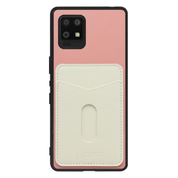 [ LOOF PASS-SHELL スライド] AQUOS zero6 SHG04 zero 6 スマホケース 背面 ケース カバー ハードケース カード収納 カードホルダー ストラップホール [ AQUOS zero6 ]