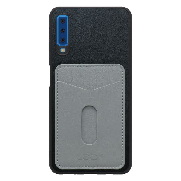 [ LOOF PASS-SHELL スライド] Galaxy A7 SM-A750C galaxya7 スマホケース 背面 ケース カバー ハードケース カード収納 カードホルダー ストラップホール [ Galaxy A7 ]