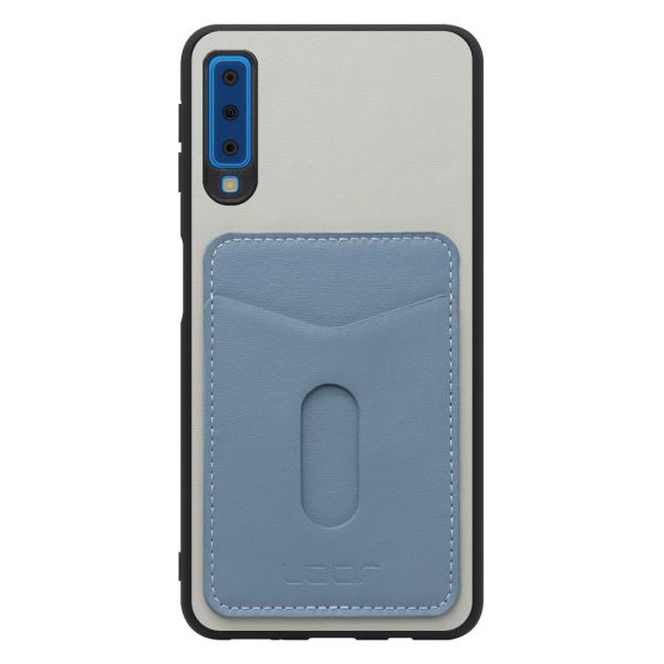 [ LOOF PASS-SHELL スライド] Galaxy A7 SM-A750C galaxya7 スマホケース 背面 ケース カバー ハードケース カード収納 カードホルダー ストラップホール [ Galaxy A7 ]