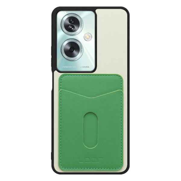 [ LOOF PASS-SHELL スライド] OPPO A79 5G A795G スマホケース 背面 ケース カバー ハードケース カード収納 カードホルダー ストラップホール [ OPPO A79 5G ]