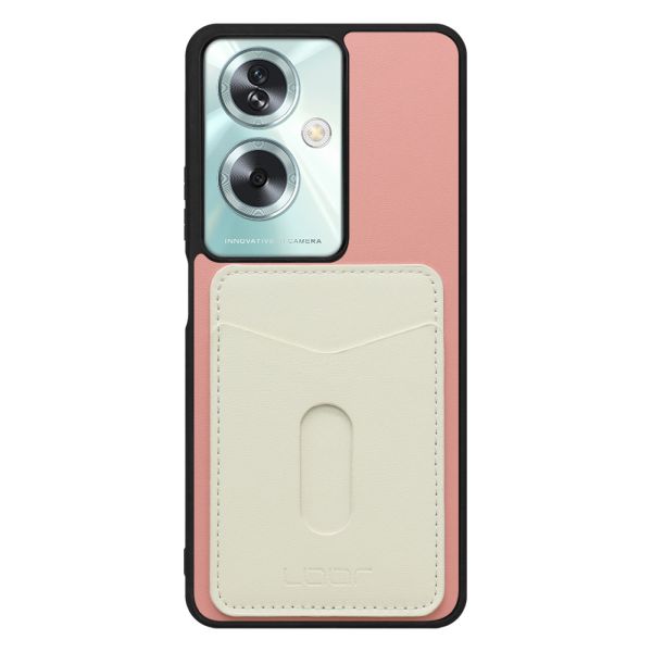 [ LOOF PASS-SHELL スライド] OPPO A79 5G A795G スマホケース 背面 ケース カバー ハードケース カード収納 カードホルダー ストラップホール [ OPPO A79 5G ]