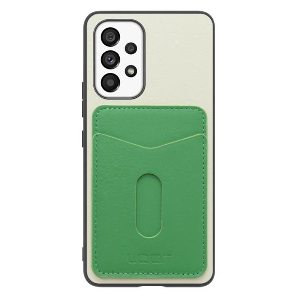 [ LOOF PASS-SHELL スライド] Galaxy A53 5G SC-53C / SCG15 a535g スマホケース 背面 ケース カバー ハードケース カード収納 カードホルダー ストラップホール [ Galaxy A53 5G ]