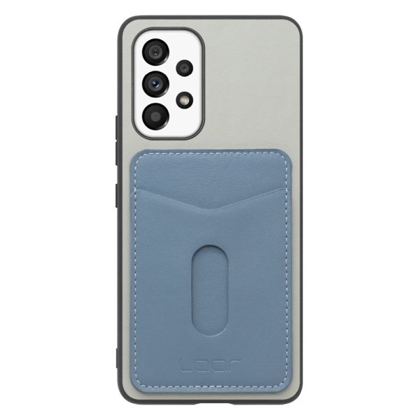 [ LOOF PASS-SHELL スライド] Galaxy A53 5G SC-53C / SCG15 a535g スマホケース 背面 ケース カバー ハードケース カード収納 カードホルダー ストラップホール [ Galaxy A53 5G ]