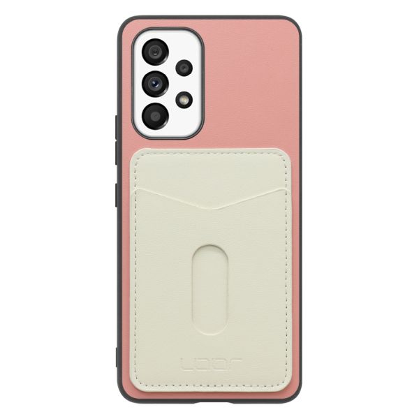 [ LOOF PASS-SHELL スライド] Galaxy A53 5G SC-53C / SCG15 a535g スマホケース 背面 ケース カバー ハードケース カード収納 カードホルダー ストラップホール [ Galaxy A53 5G ]