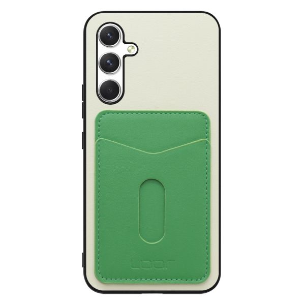 [ LOOF PASS-SHELL スライド] Galaxy A54 5G  スマホケース 背面 ケース カバー ハードケース カード収納 カードホルダー ストラップホール [ Galaxy A54 5G ]